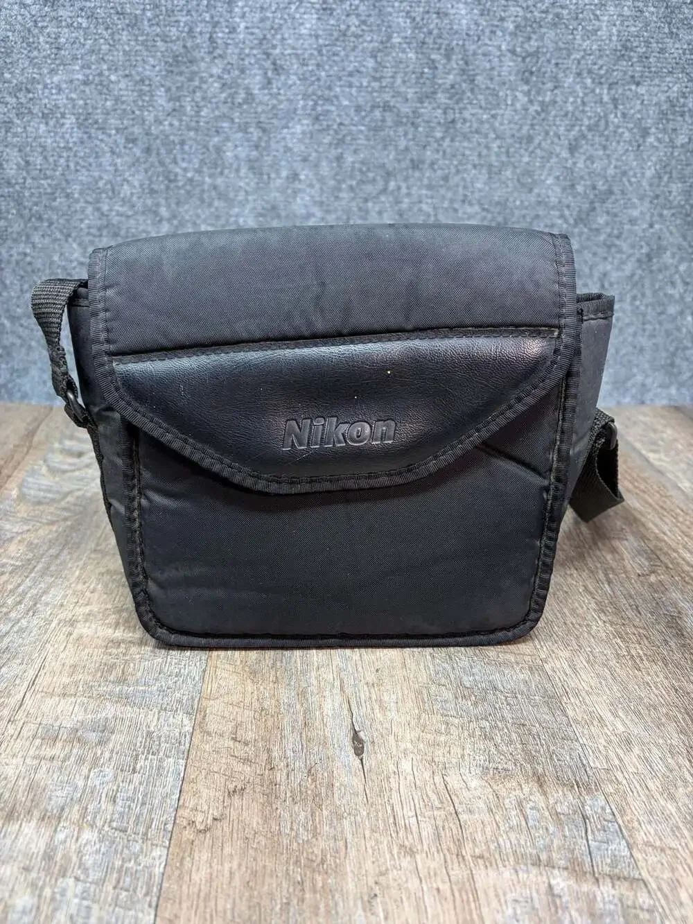 Nikon Soft Case Camera Binoculars adjustable Strap Black Nylon shoulder bag